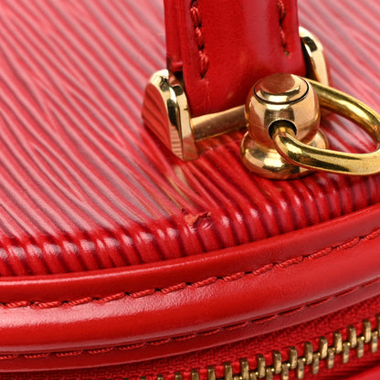 Louis Vuitton Epi Cannes Castillan Red 9 of 10
