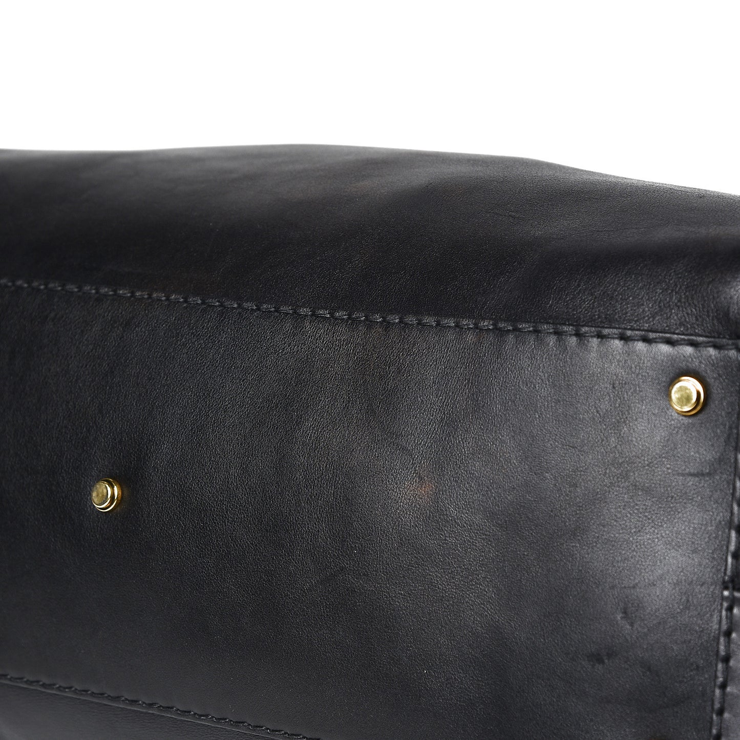 Calfskin Large GG Running Tote Black