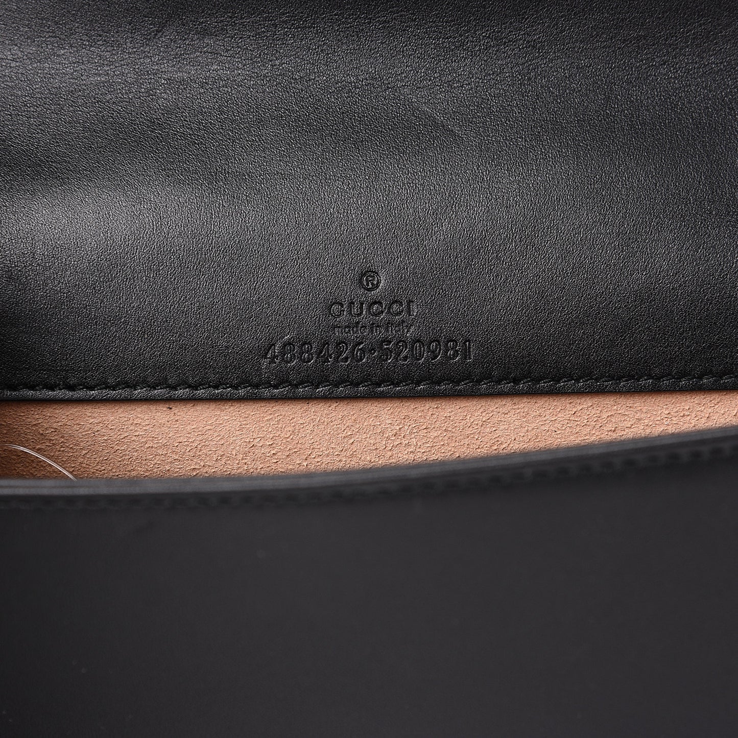 Calfskin Matelasse GG Marmont Mini Bag Black