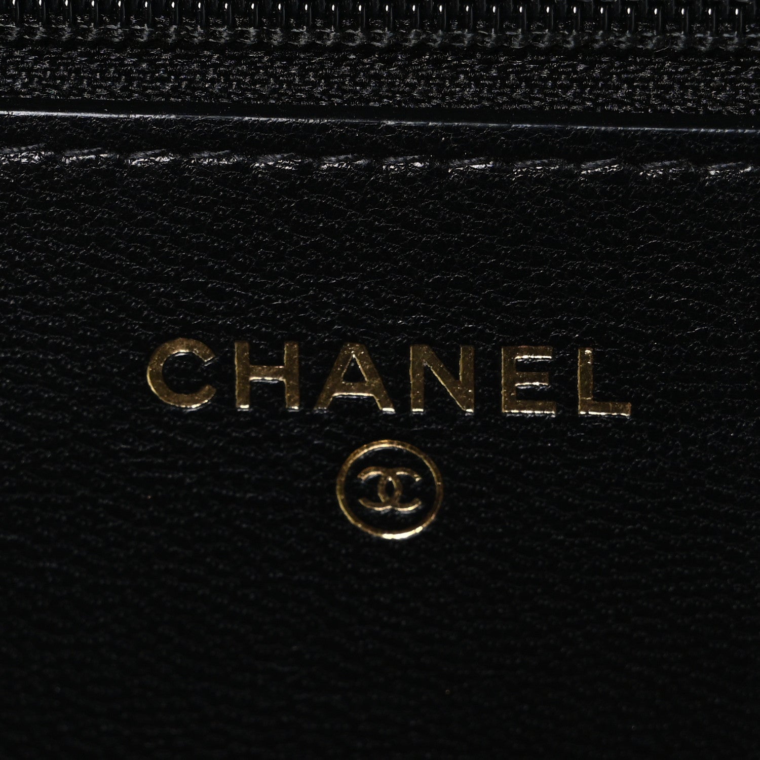 Chanel Goatskin Quilted Chanel 19 Wallet On Chain WOC Black 6 of 11