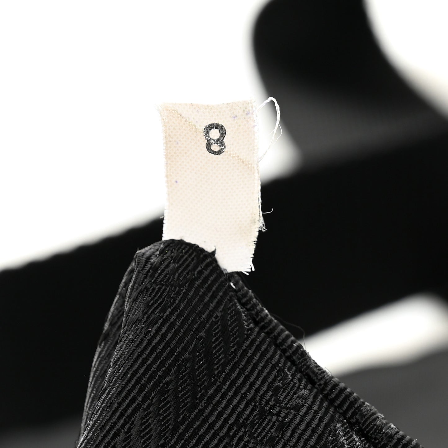 Tessuto Nylon Saffiano Flat Messenger Bag Black