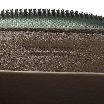 Bottega Veneta Nappa Intrecciato Zip Around Coin Purse Light Green 6 of 8