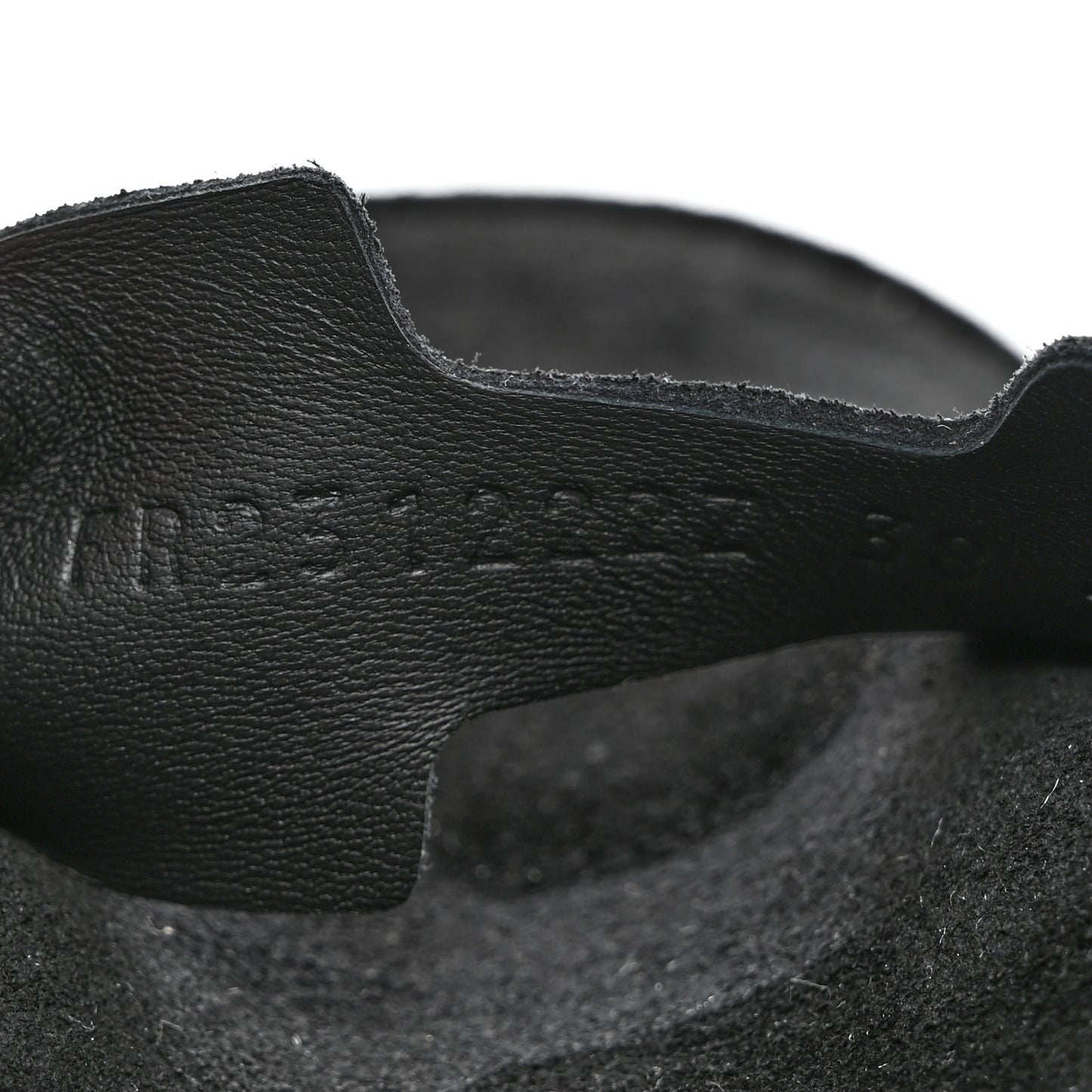 Suede Calfskin Go Mules 38 Black