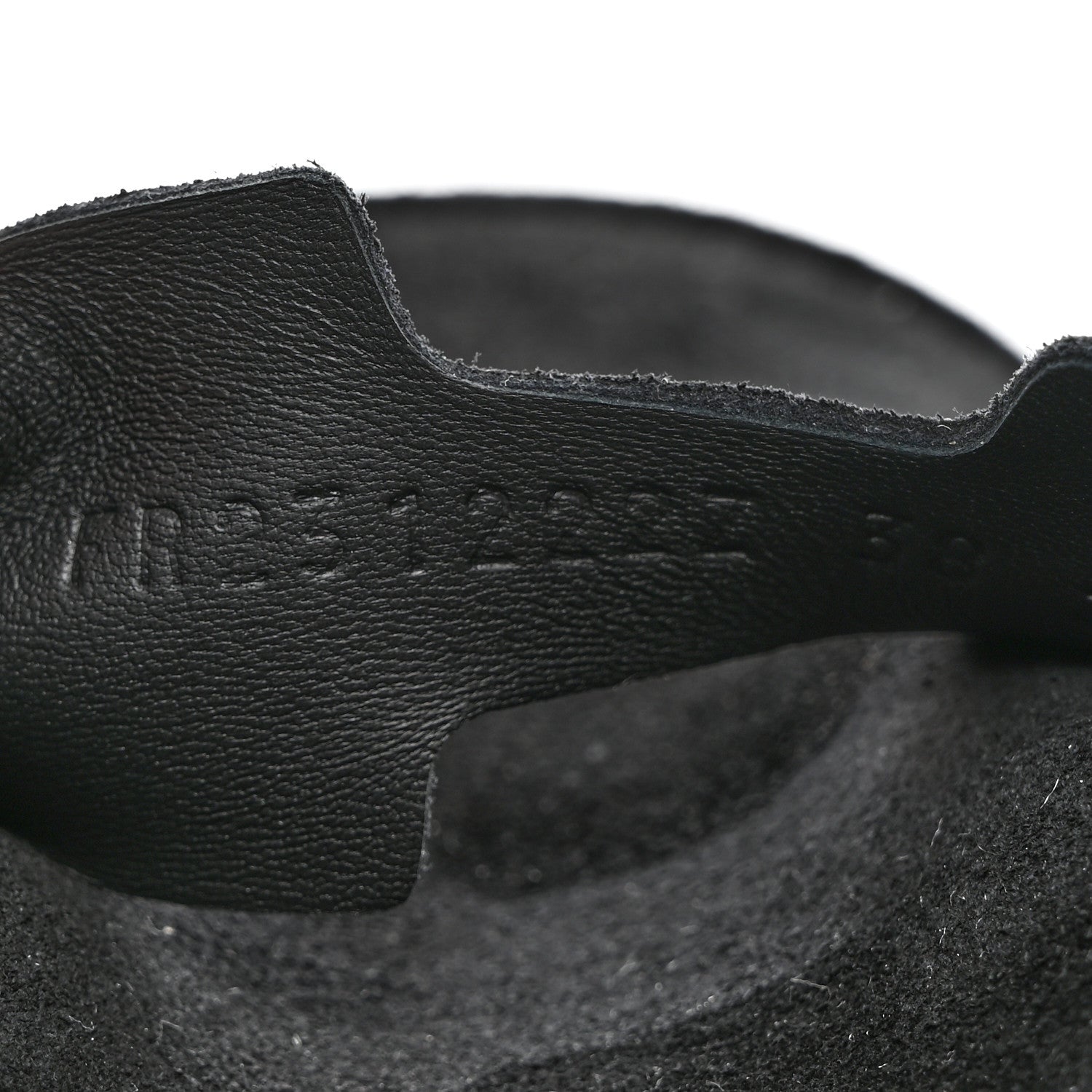 Hermes Suede Calfskin Go Mules 38 Black 7 of 9