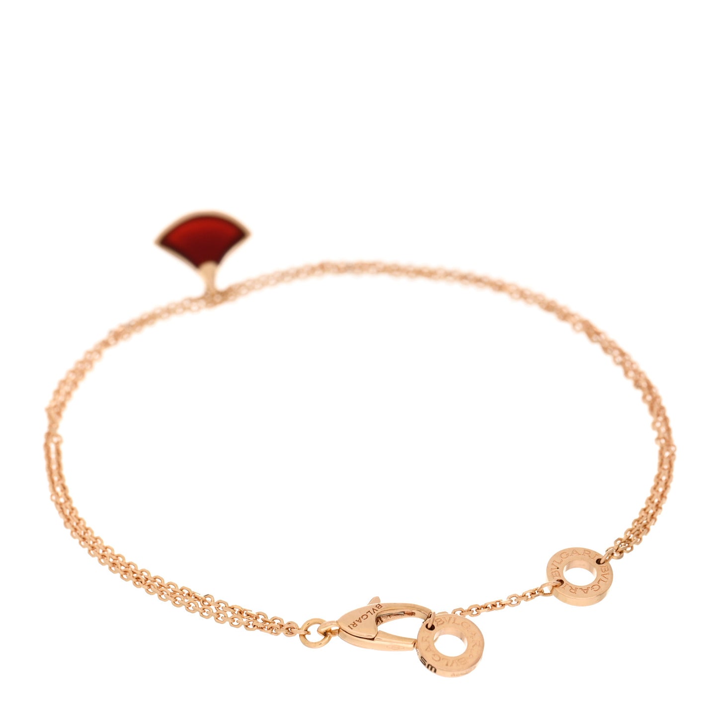 18K Rose Gold Carnelian Divas' Dream Bracelet SM