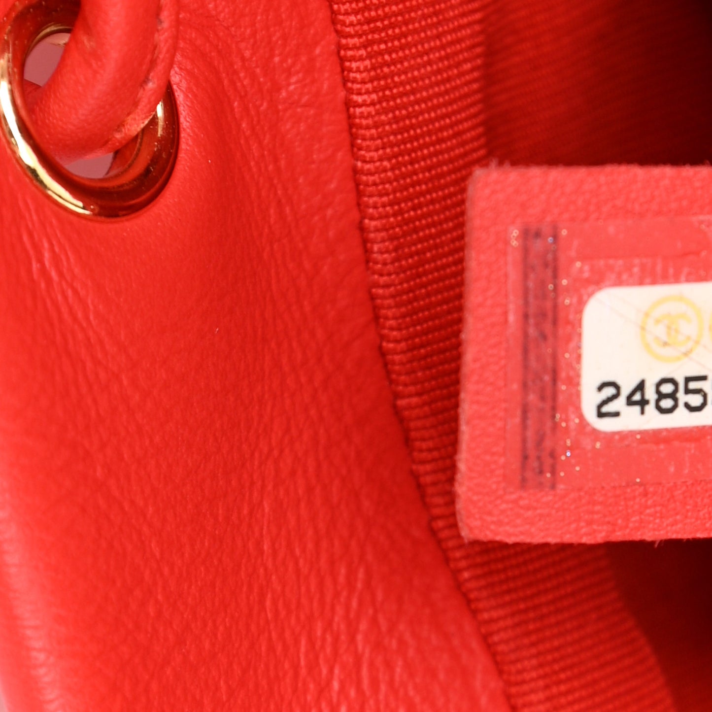 Lambskin Quilted Small Urban Spirit Backpack Red