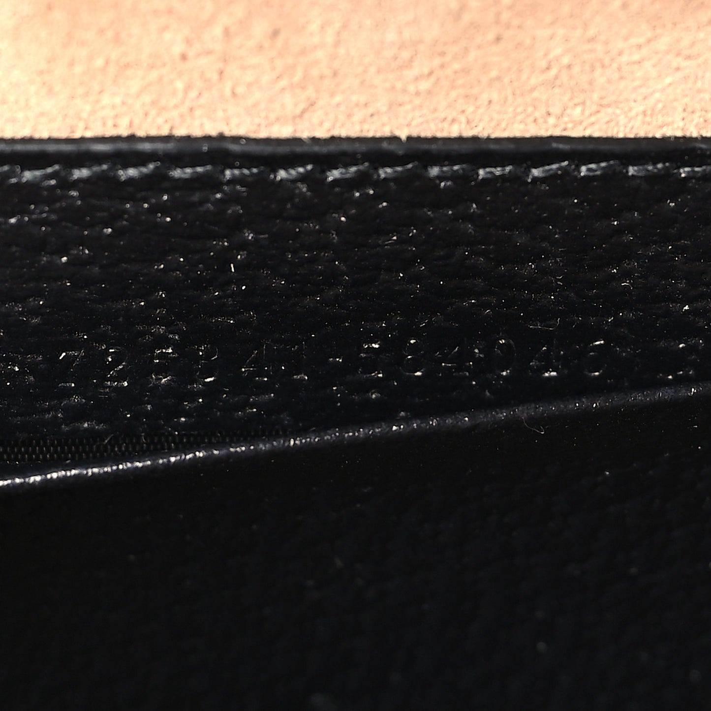 GG Supreme Monogram Textured Dollar Calfskin Mini New Basket Shoulder Bag Beige Ebony Black