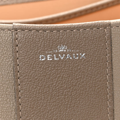Delvaux Grained Calfskin Mini Brillant Satchel Camaieux Tourterelle 7 of 12