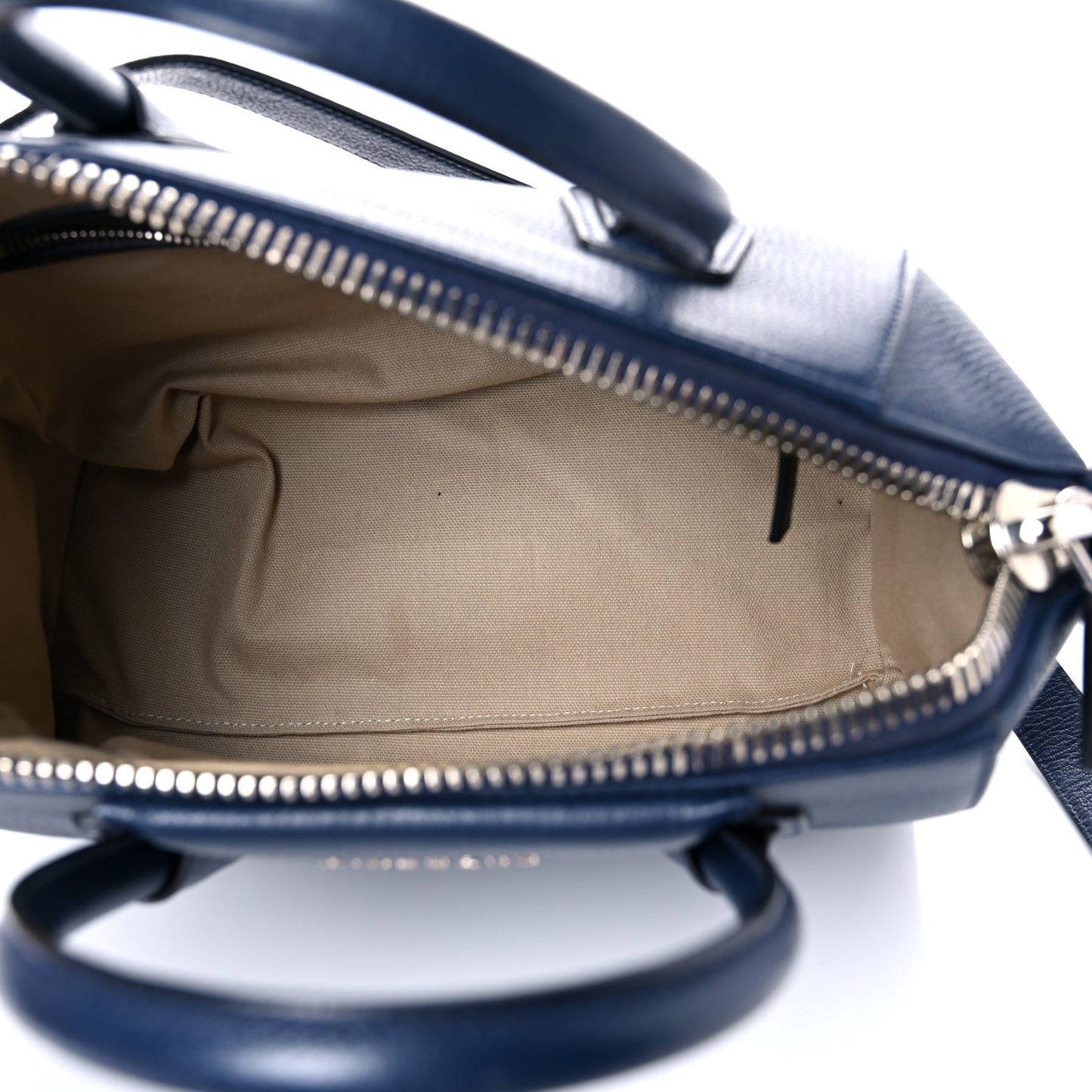 Sugar Goatskin Small Antigona Navy