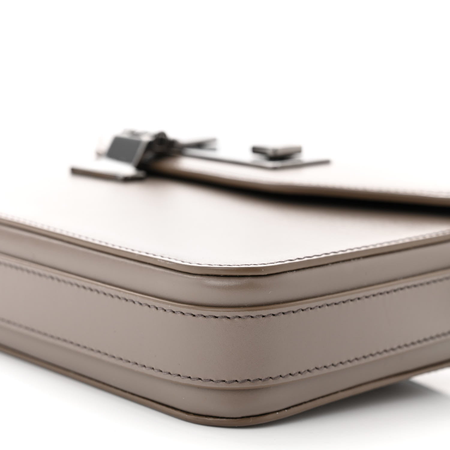 Christian Dior Smooth Calfskin Lock Messenger Bag Beige 10 of 10