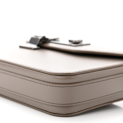 Christian Dior Smooth Calfskin Lock Messenger Bag Beige 10 of 10