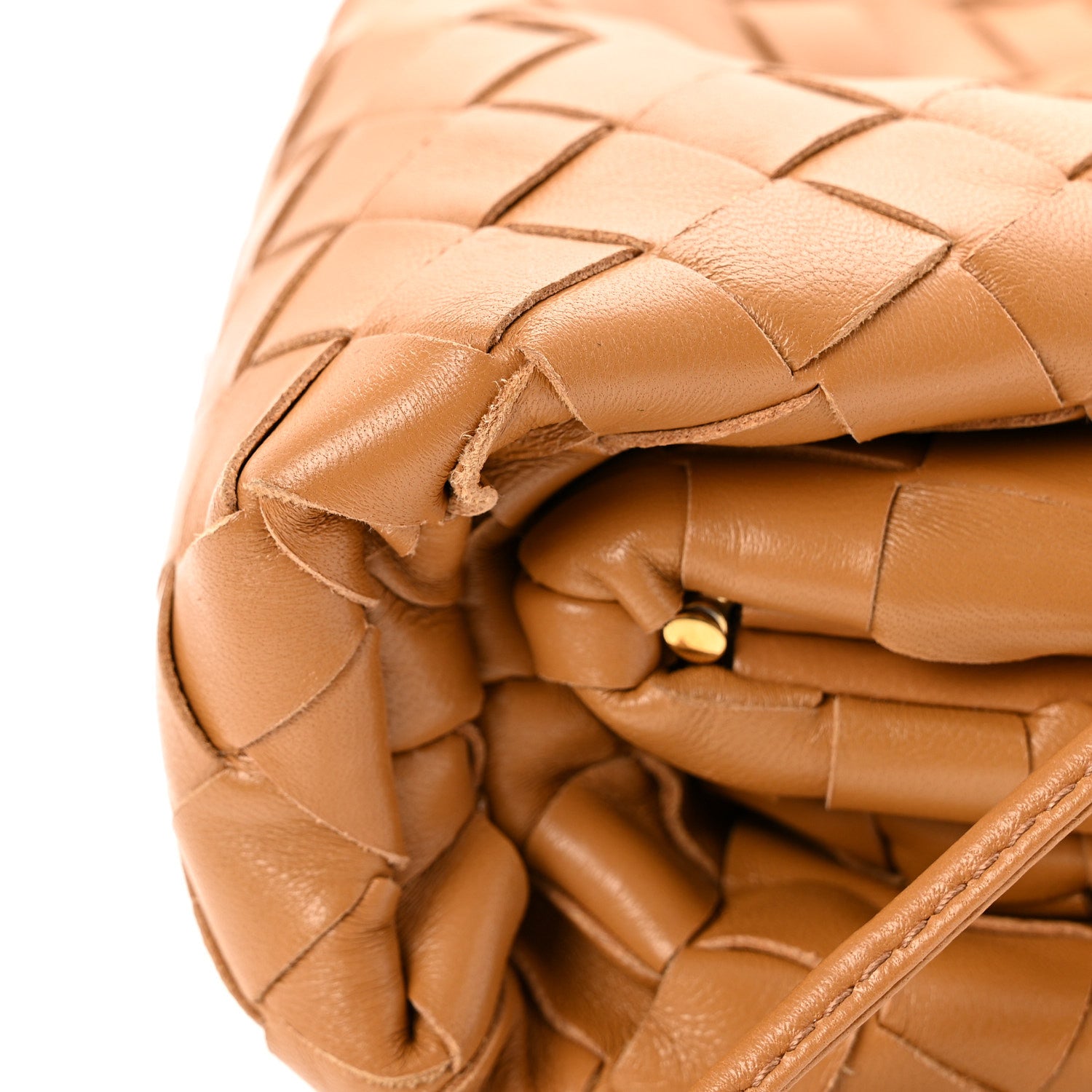 Bottega Veneta Nappa Intrecciato The Mini Pouch Carmel 10 of 12