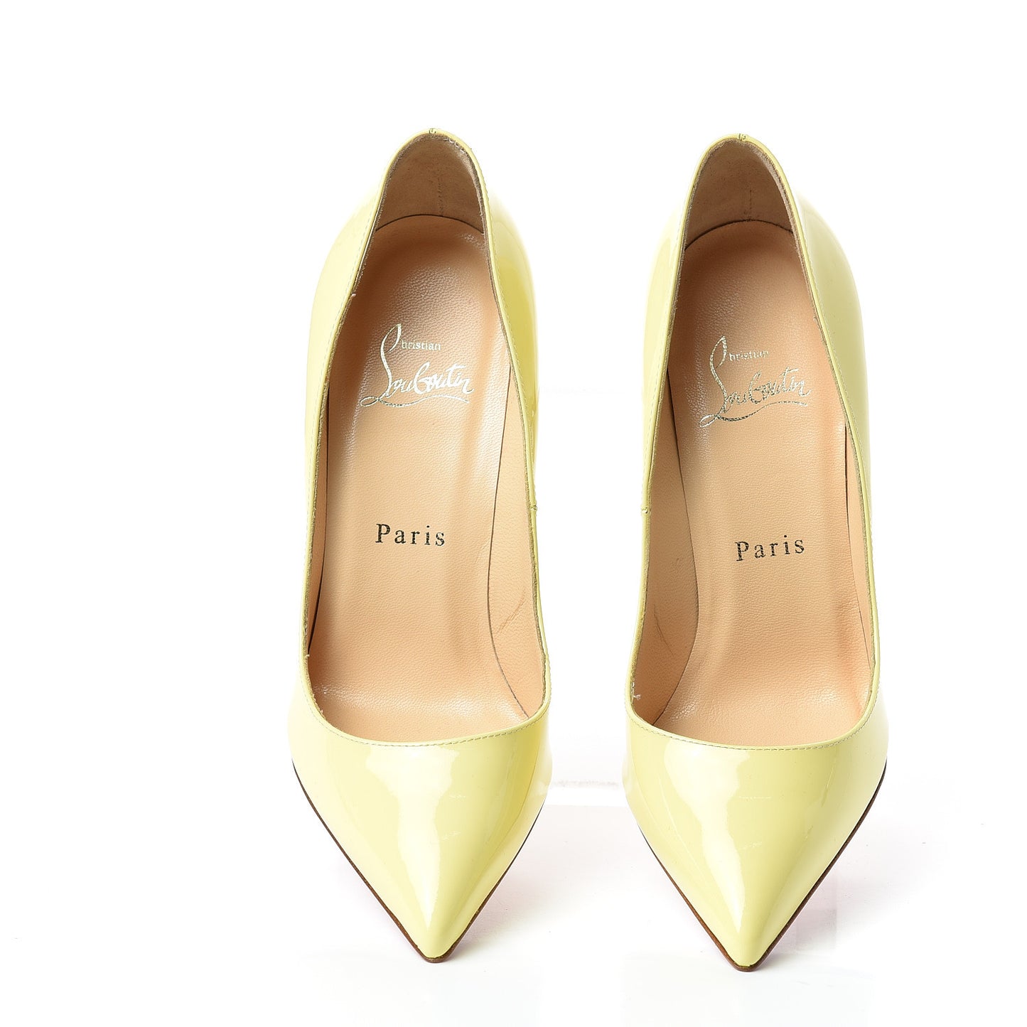 Patent Pigalle 100 Pumps 36 Yellow