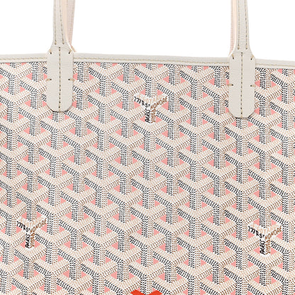 Goyard Goyardine Saint Louis Claire Voie PM White Pink 9 of 11