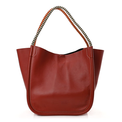 Proenza Schouler Calfskin L Lux Rope Handle Tote Rust 1 of 10