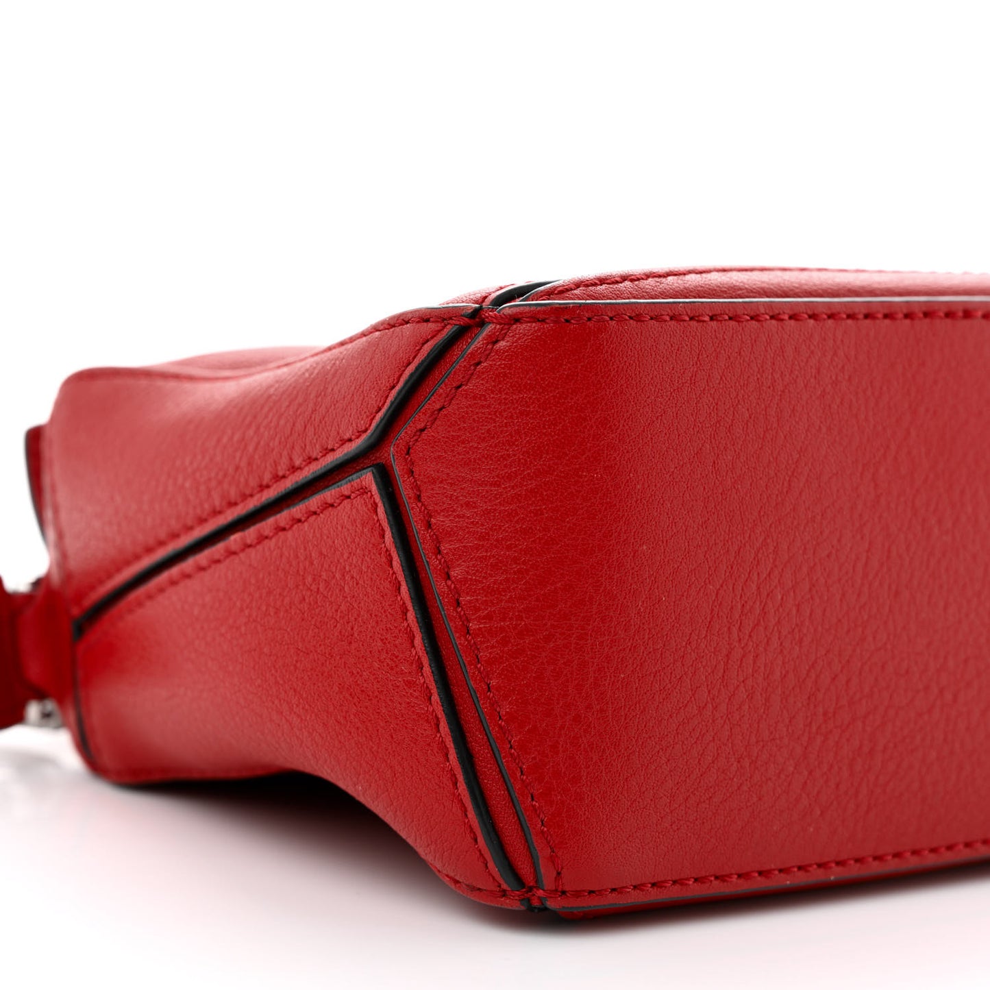 Calfskin Mini Puzzle Bag Pomodoro