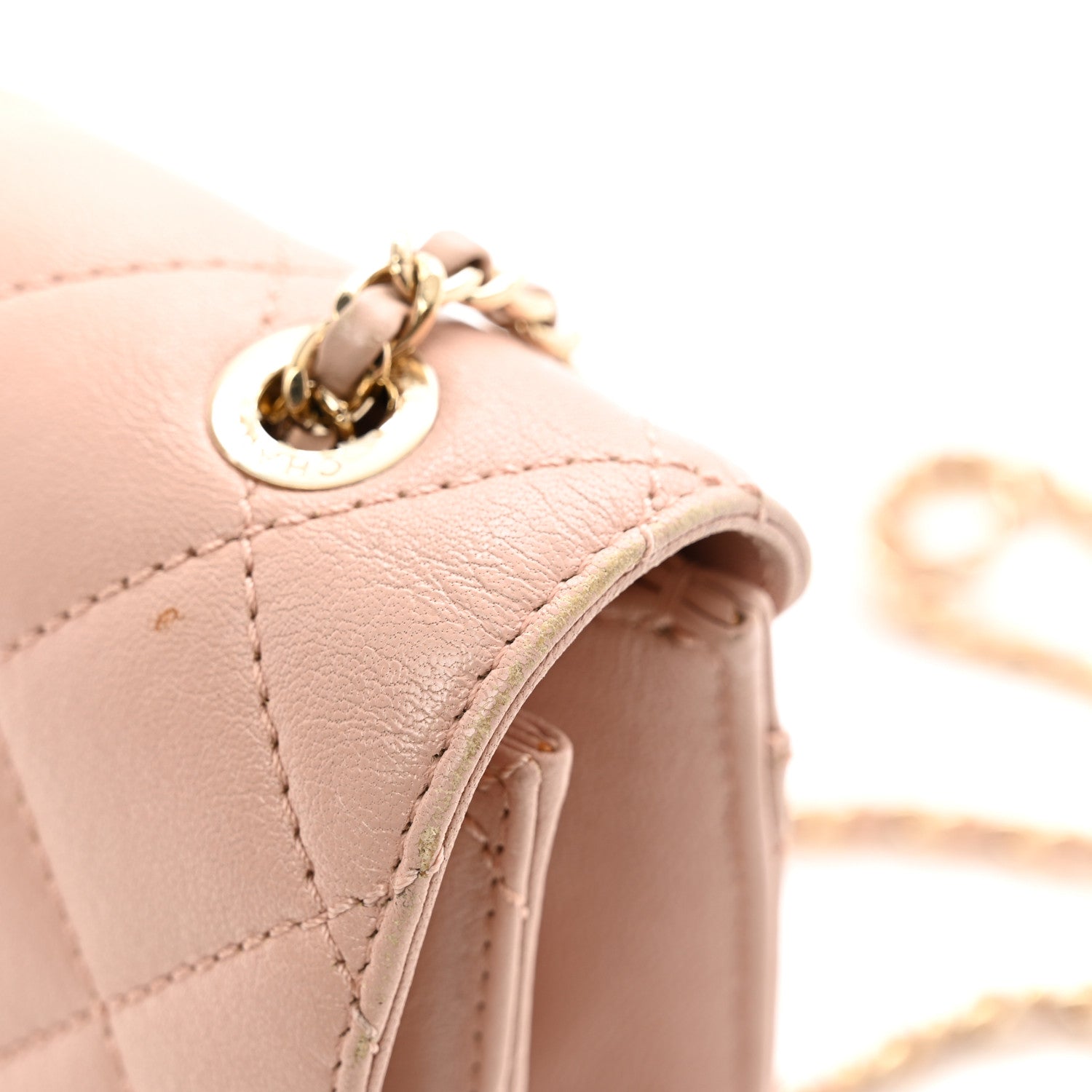 Chanel Sheepskin Quilted Mini Beauty Lock Flap Pink 13 of 13