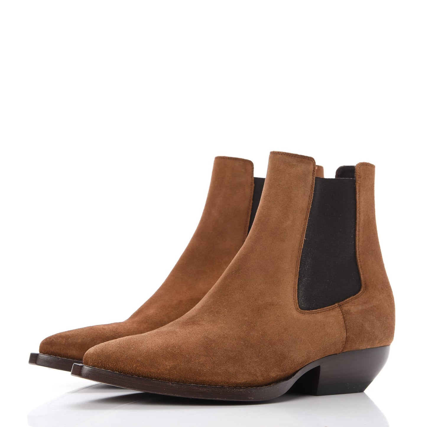 Suede Theo Chelsea Boots 36.5 Tan