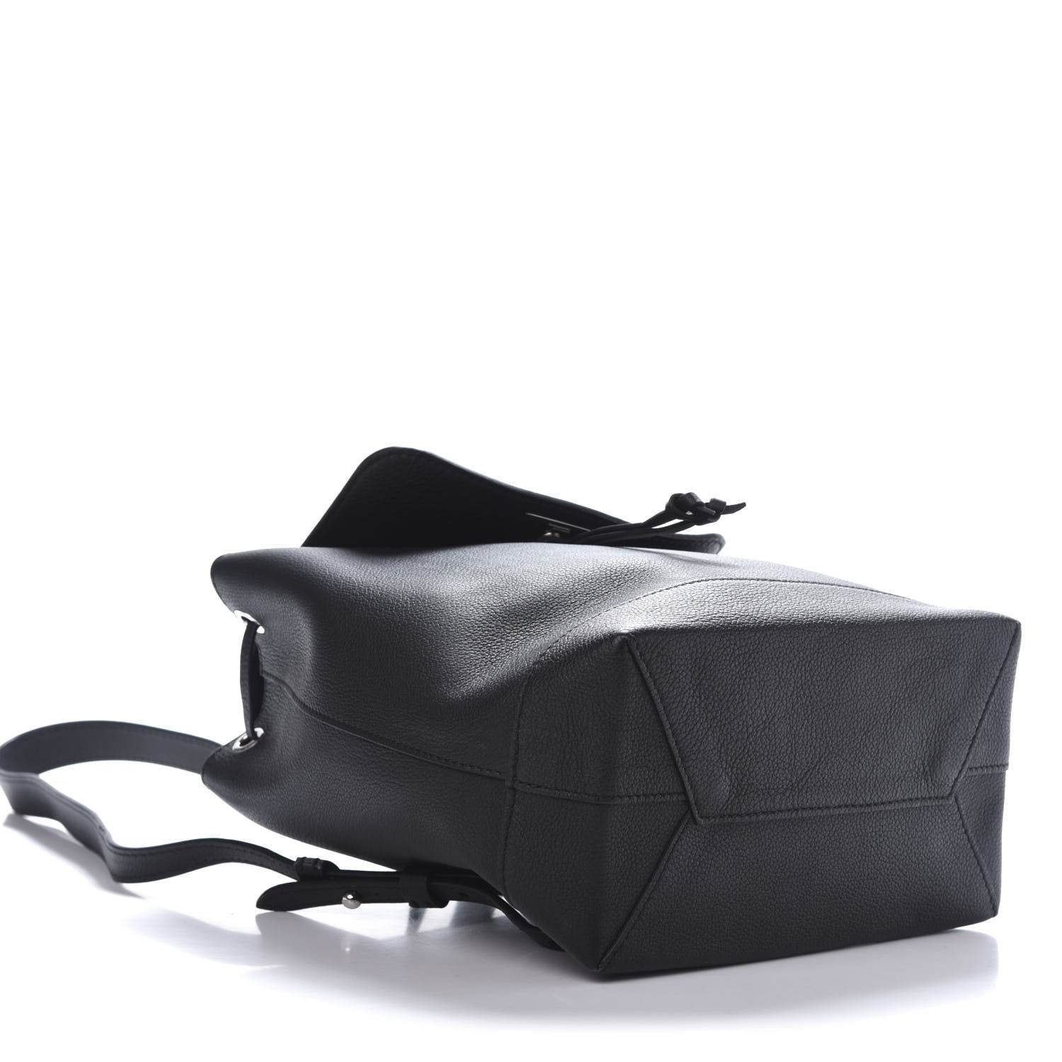 Louis Vuitton Calfskin Lockme Backpack Black 3 of 9