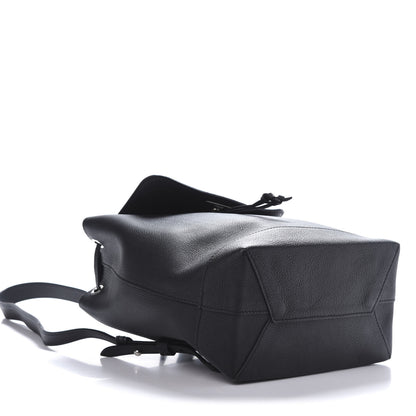 Louis Vuitton Calfskin Lockme Backpack Black 3 of 9