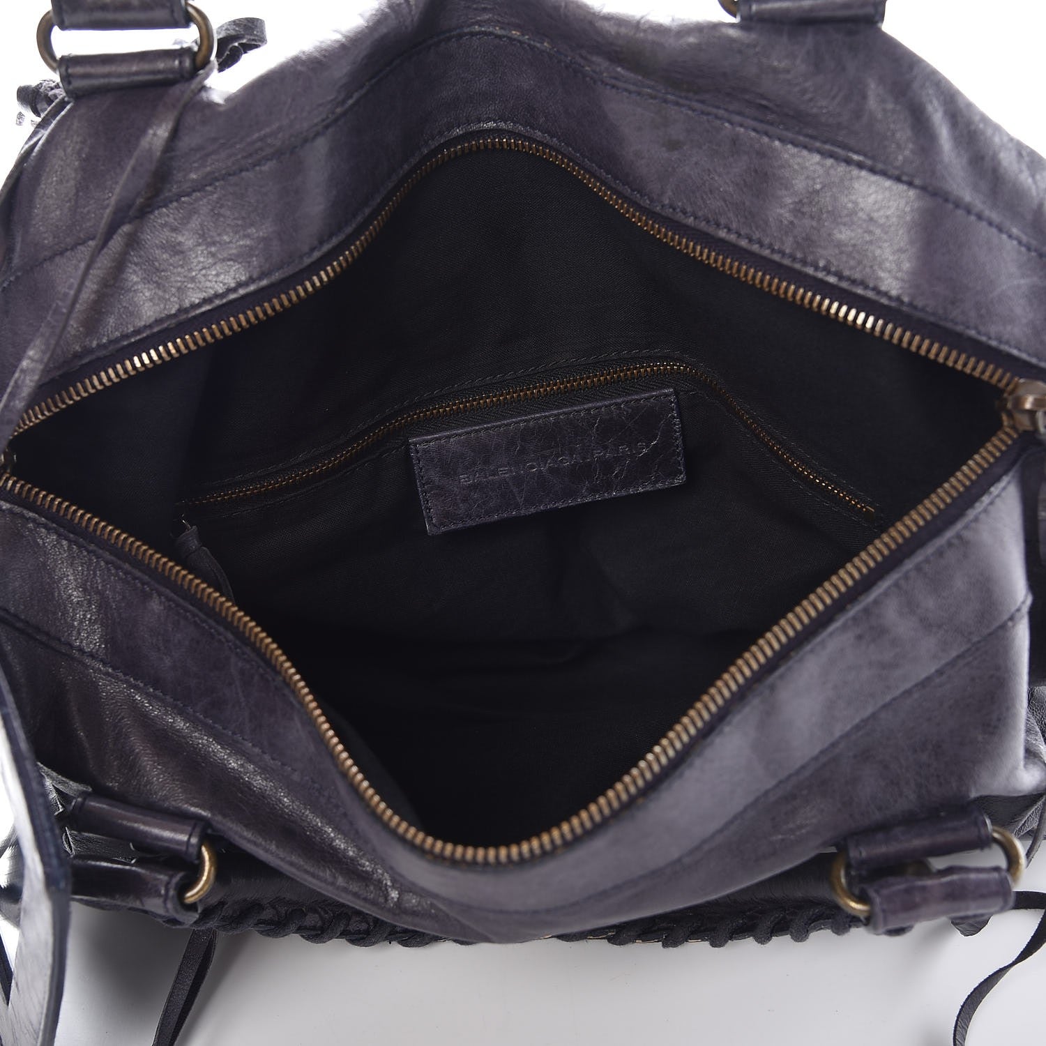 Balenciaga Chevre Classic Hardware Twiggy Ink 6 of 10