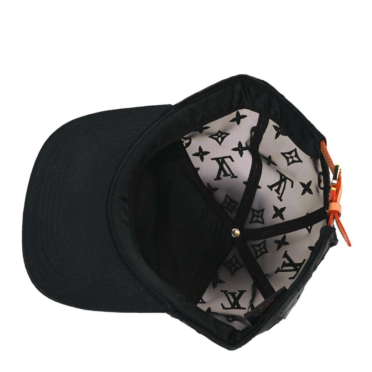 Monogram Mesh Cotton Tourist Cap 60 Black