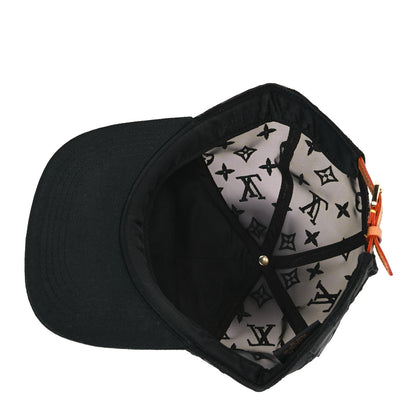 Louis Vuitton Monogram Mesh Cotton Tourist Cap 60 Black 6 of 7