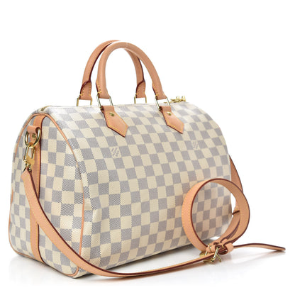 Louis Vuitton Damier Azur Speedy Bandouliere 30 3 of 11