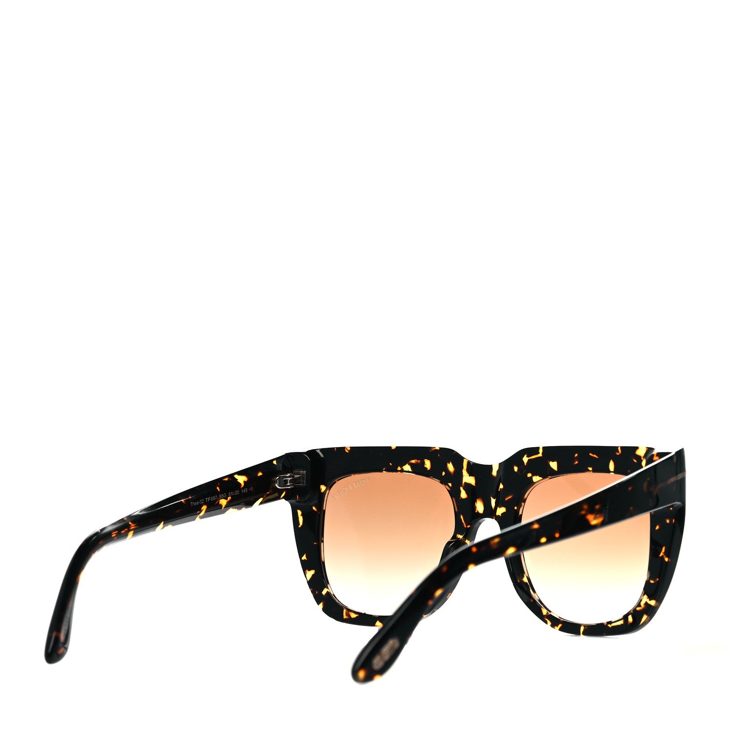 Tom Ford Bardot Sunglasses TF687 Tortoise 3 of 7