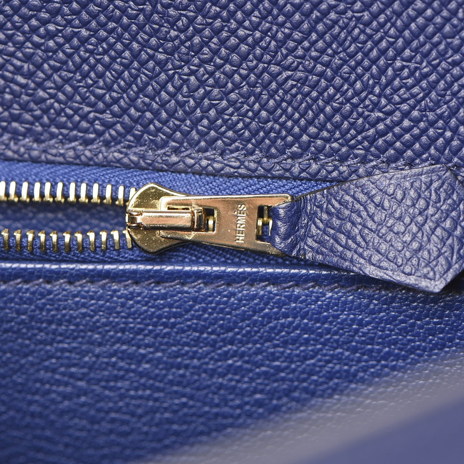 Hermes Epsom Kelly Sellier 25 Bleu Saphir 26 of 38