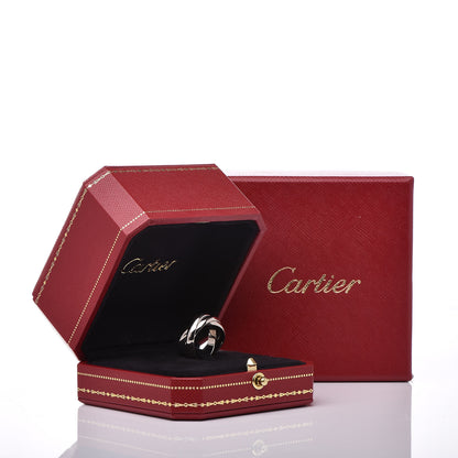 Cartier 18K White Gold Classic Trinity Ring 52 6 6 of 6