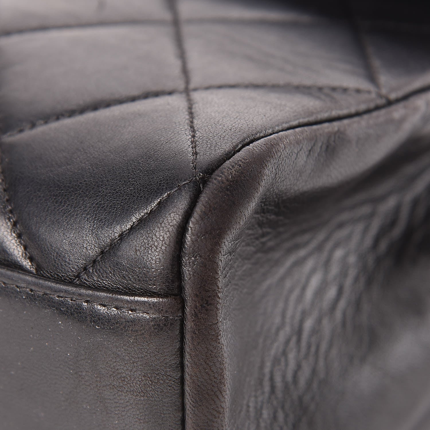 Chanel Lambskin Quilted Shoulder Bag Black 20 of 22