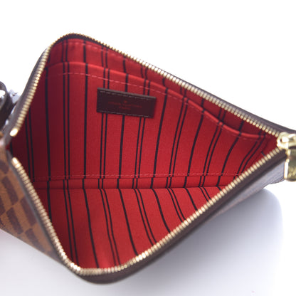 Louis Vuitton Damier Ebene Neverfull MM GM Pochette 5 of 11