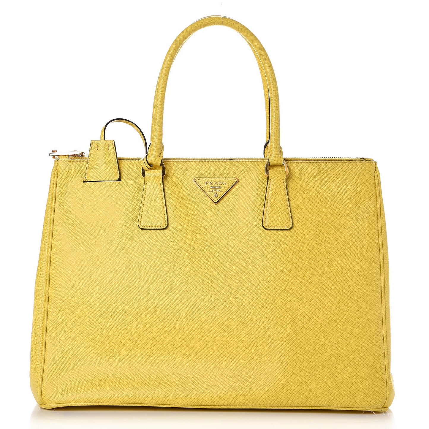 Saffiano Large Galleria Double Zip Tote Girasole