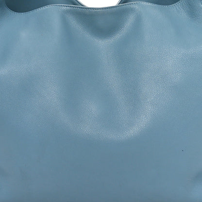 Loewe Calfskin Small Flamenco Knot Hobo Stone Blue 8 of 10