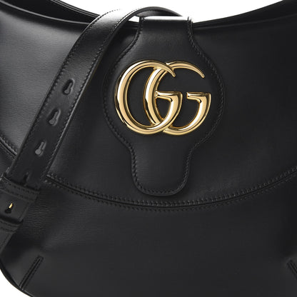 Gucci Calfskin Medium Arli Shoulder Bag Black 10 of 10