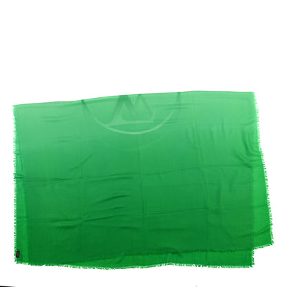 Louis Vuitton Epi Wool Monogram LV Shawl Green 2 of 3