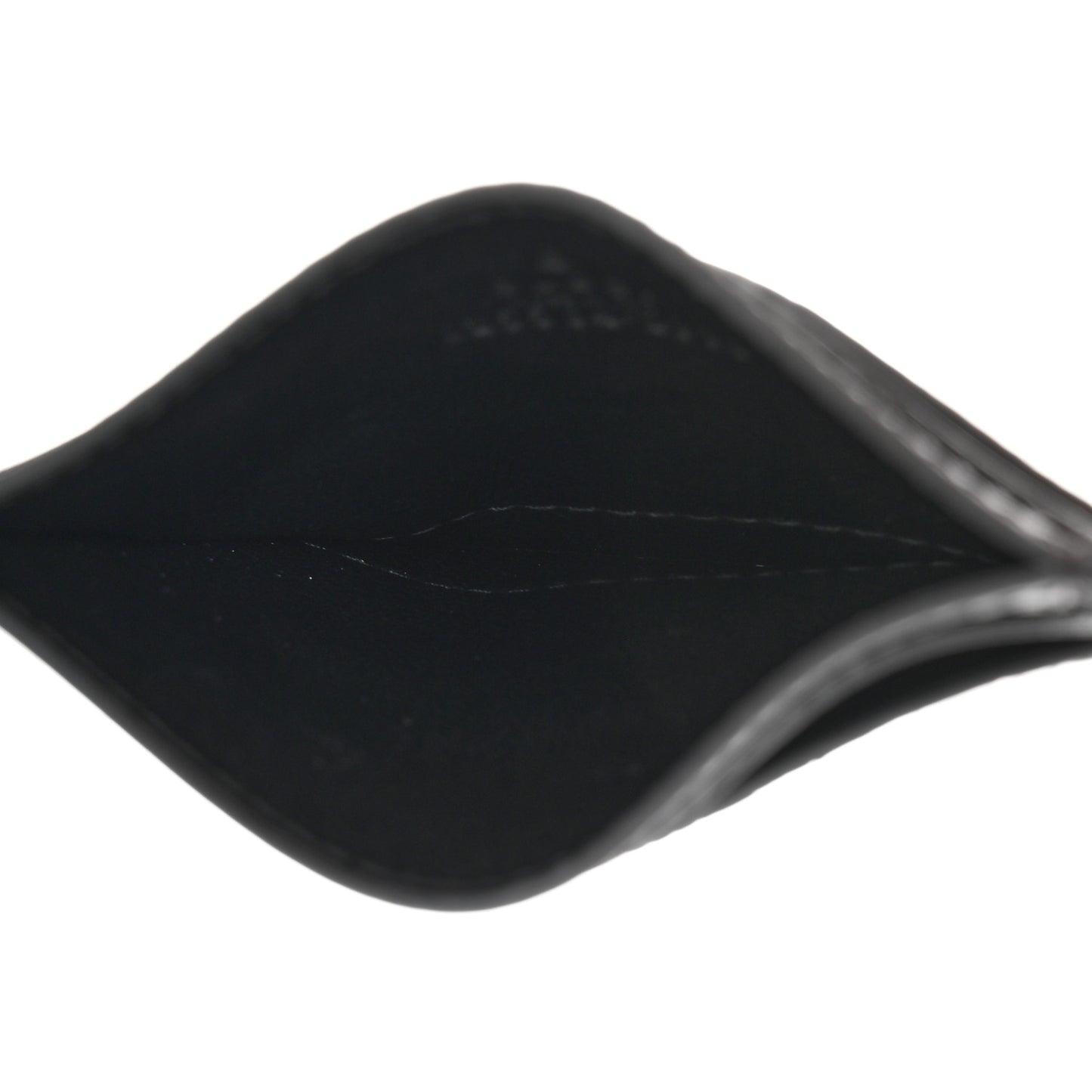 Calfskin GG Tennis Embossed Card Holder Black