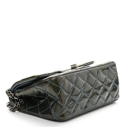 Chanel Patent 2.55 Reissue Flap 224 Blue 3 of 11