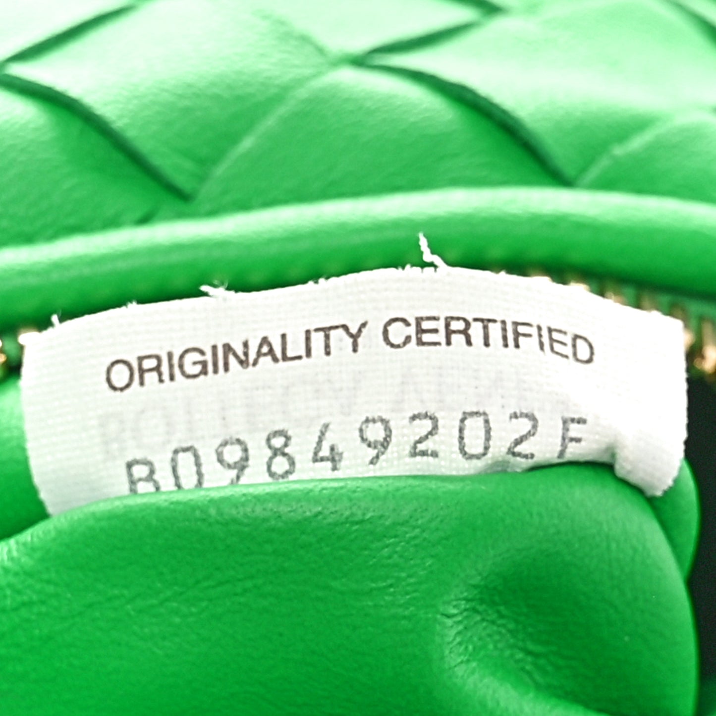 Nappa Intrecciato Mini Jodie Parakeet