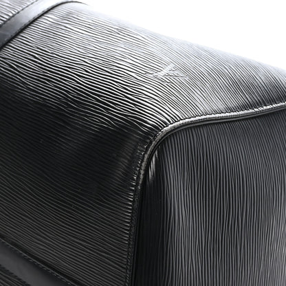 Louis Vuitton Epi Keepall 50 Black 9 of 12