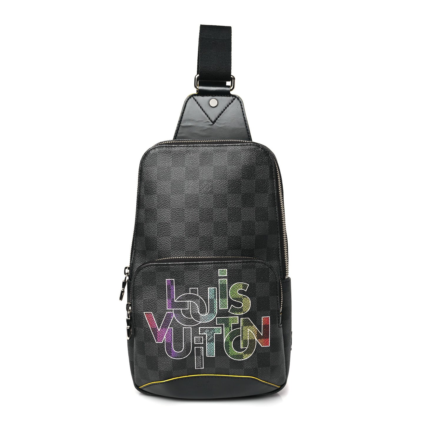 Damier Graphite Logo Avenue Sling Backpack Multicolor