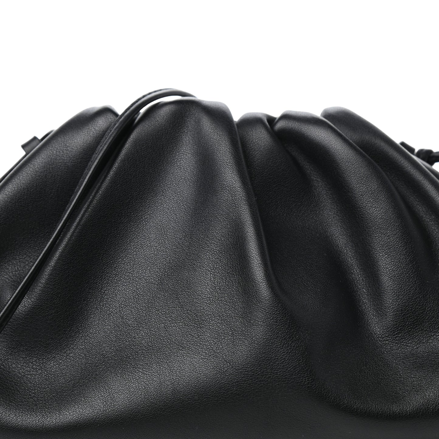 Butter Calfskin The Mini Pouch Black