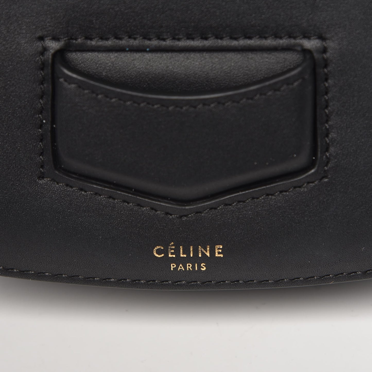 Smooth Calfskin Small Trotteur Black