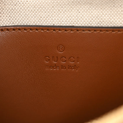 Gucci Calfskin GG Matelasse Shoulder Bag Peanut Brown Natural 5 of 7