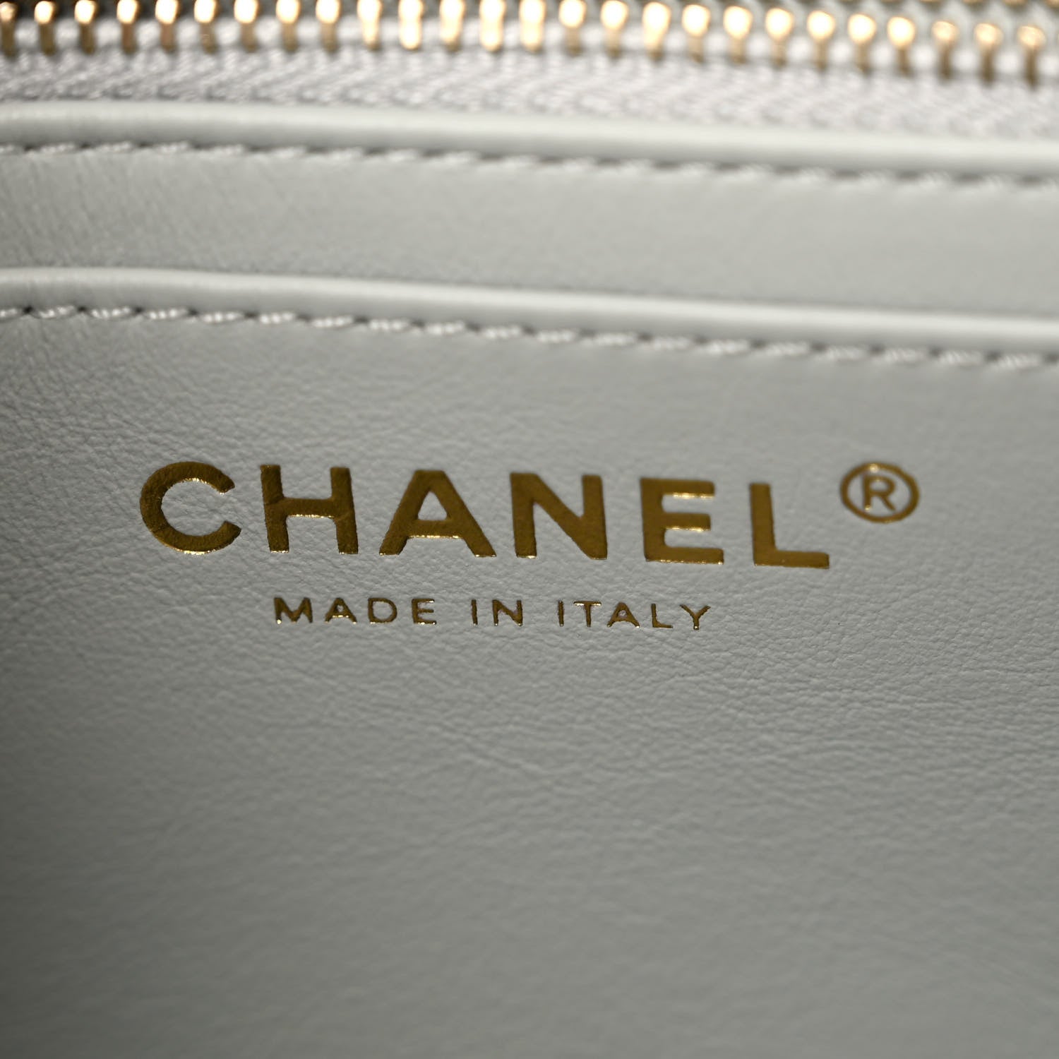 Chanel Lambskin Quilted Mini Pearl Crush Flap Light Grey 6 of 10