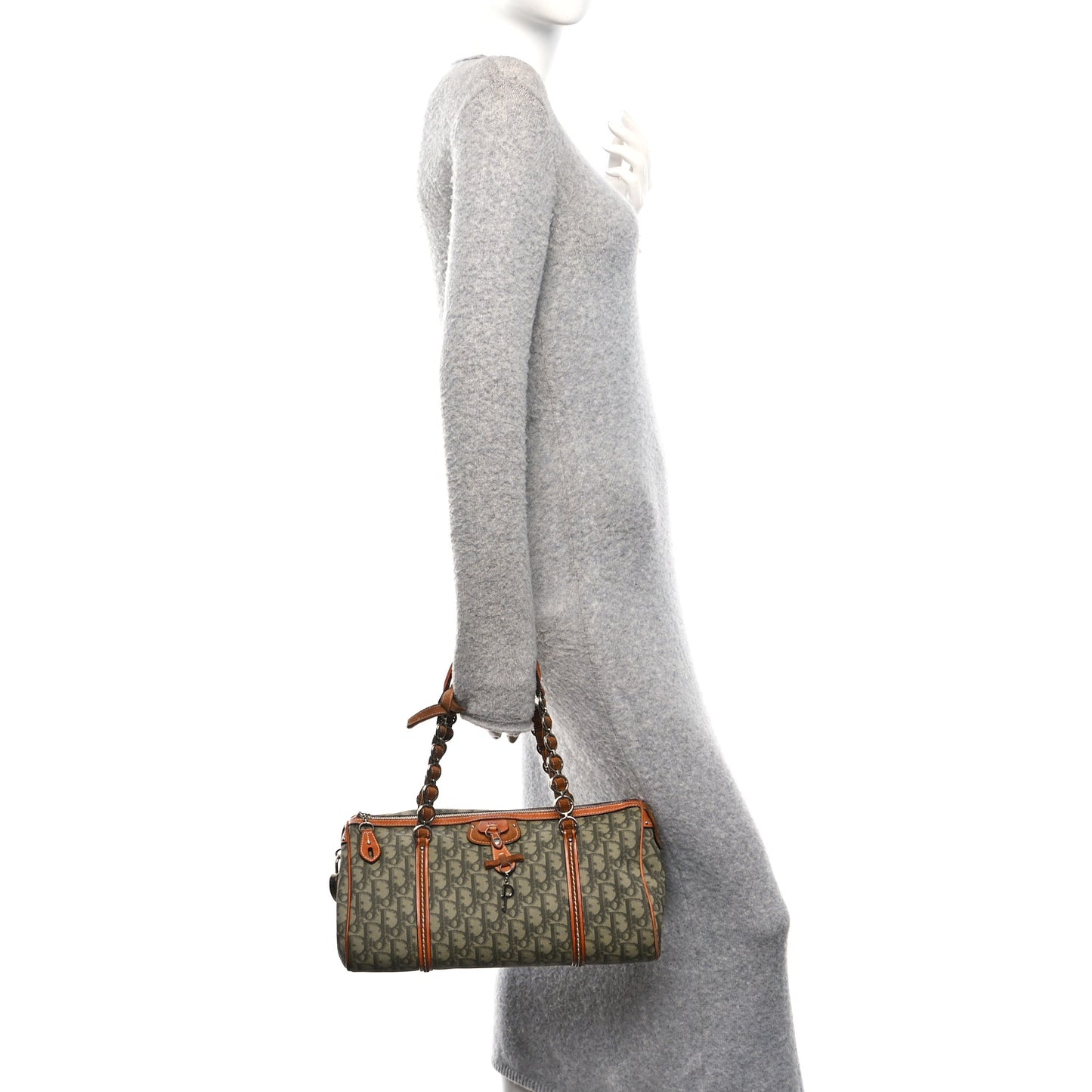 Monogram Trotter Romantique Boston Bag Green