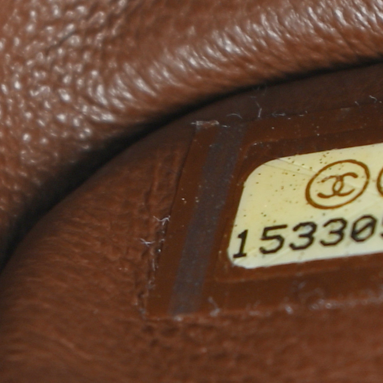 Chanel Caviar Quilted Jumbo Double Flap Brown 7 of 9