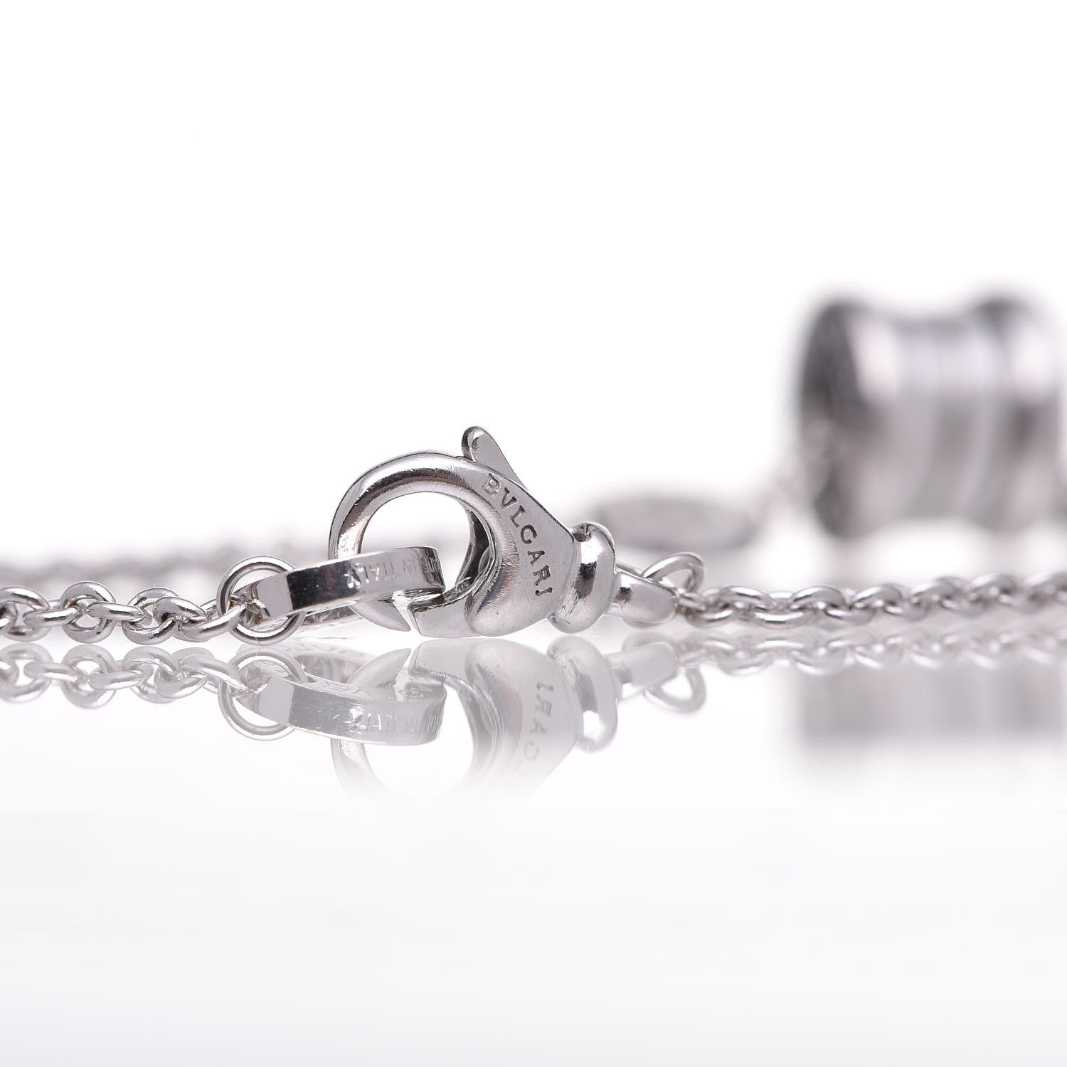 Bulgari 18K White Gold B.Zero1 Bracelet 5 of 7