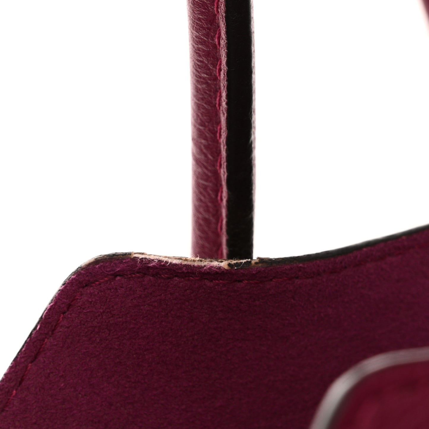Calfskin Monogram Kimono Tote Grape